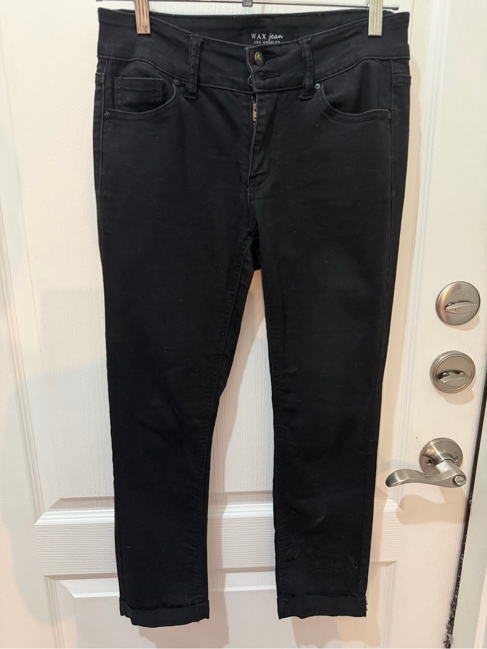 WAX Jean Los Angeles Black Skinny Jeans Size 5